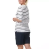 Koszulka damska MUSTO WOMEN'S MARINA STRIPE SHORT-SLEEVE T-SHIRT 82484 002