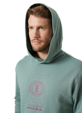 Bluza męska HELLY HANSEN CORE GRAPHIC SWEAT HOODIE 53924 489